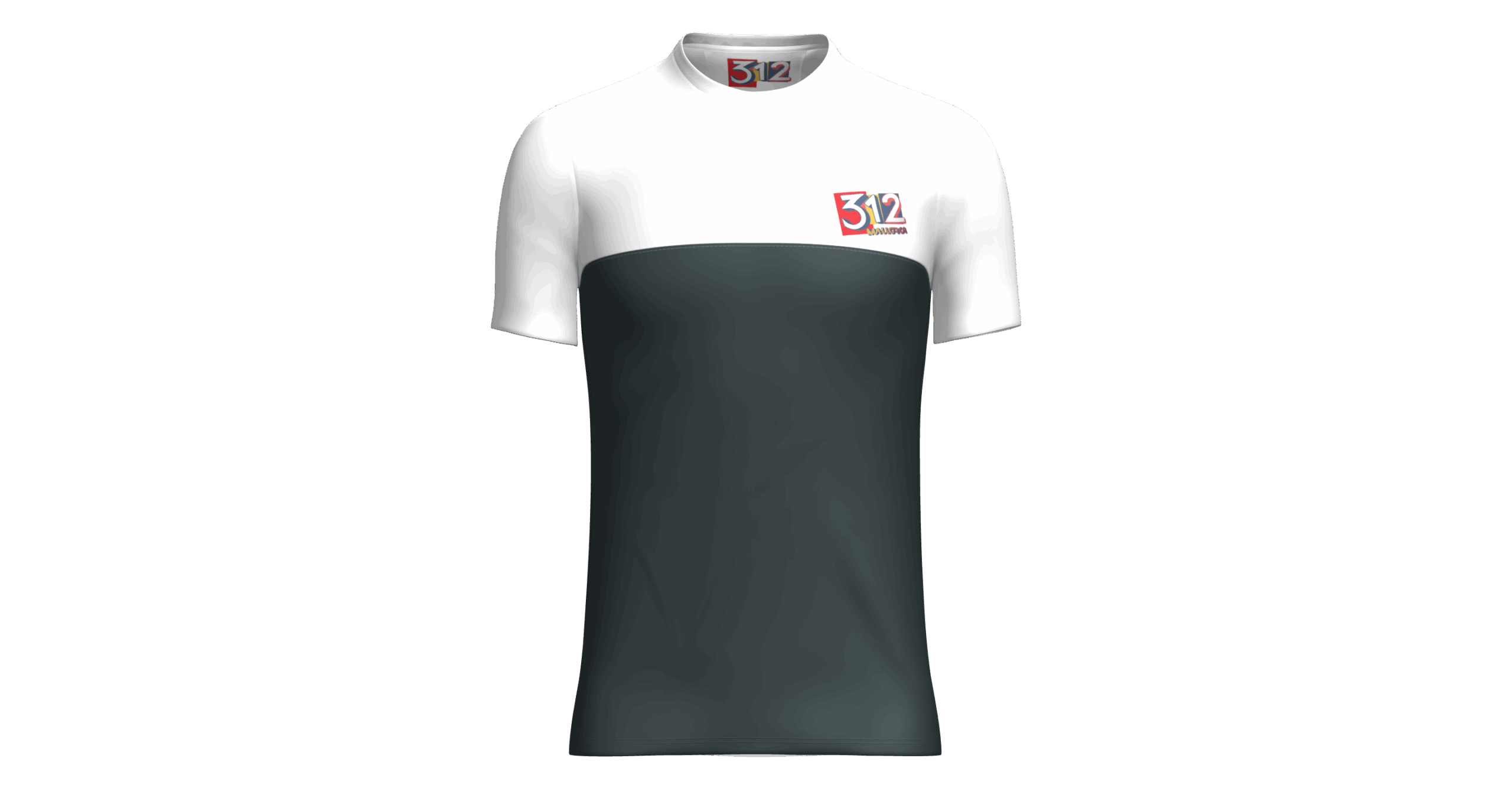 Camiseta bicolor M312 V16